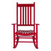 Red Barrel Studio® Outdoor Emjay Rocking Solid Wood Chair & Reviews ...