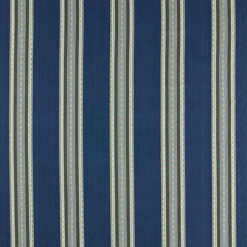 Pimlico Stripe, Indigo/Forest