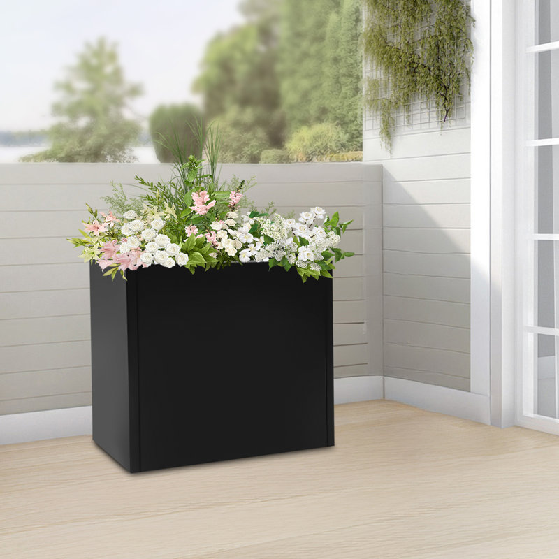 Support pour plante Borley, Noir