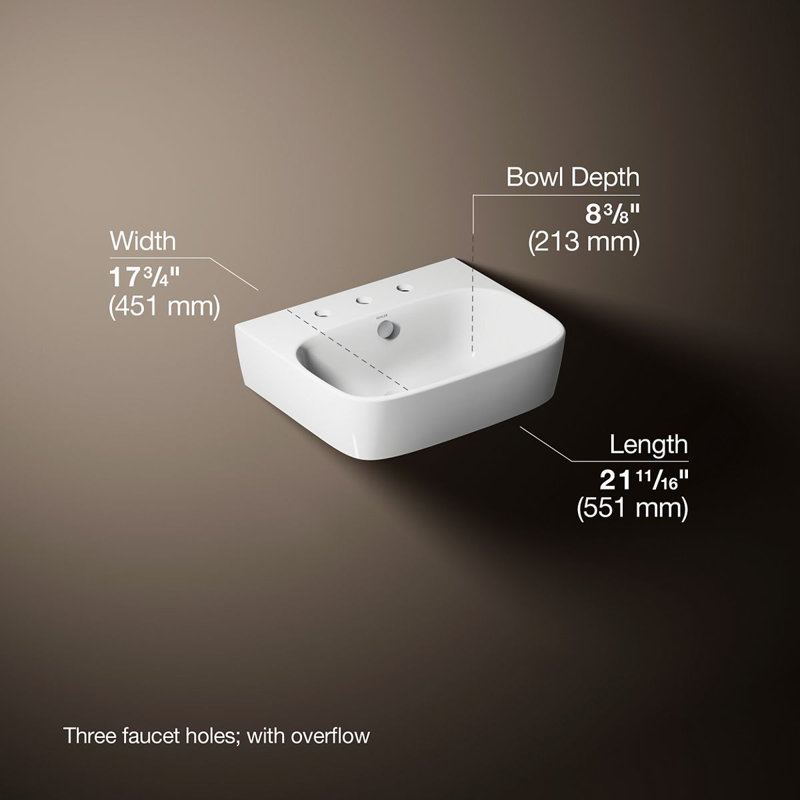 ModernLife™ Wall Mount Bathroom Sink