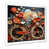 White Single Picture Framed