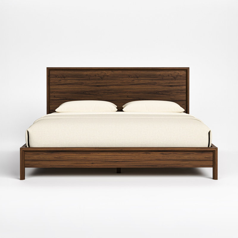 Saranac Solid Wood Bed, King