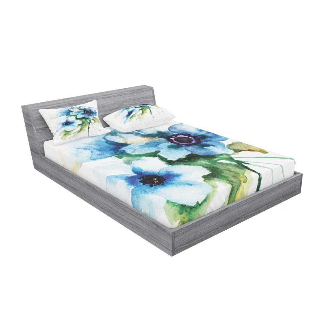 Microfiber Sheet Set Ambesonne 