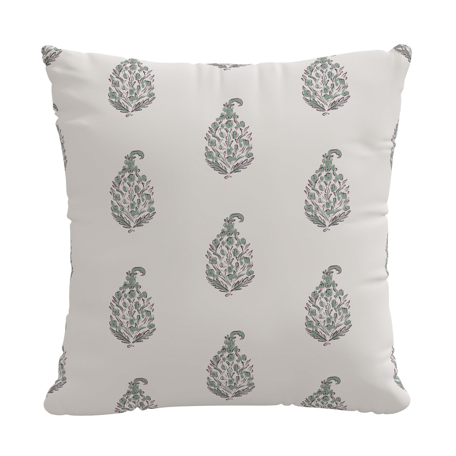 Imogen 22" x 22" Cotton Pillow Cover and Insert, 18" x 18", Polyester