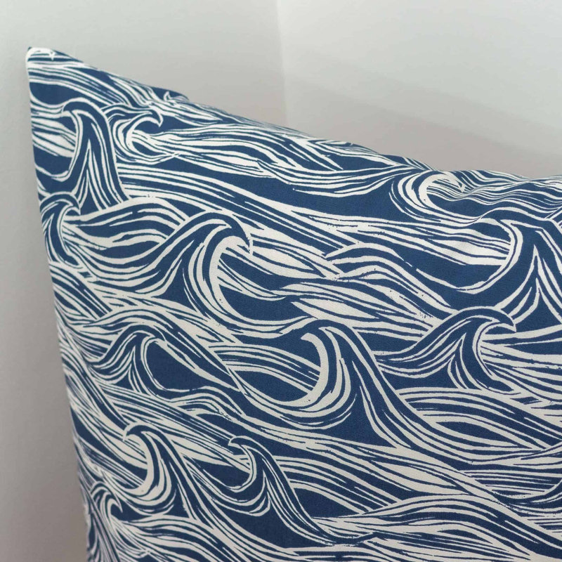 Blue Cushion, Cover only, 43x43cm
