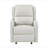 Faux Leather Upholstery Glider Reclining Chair 1Pc Living Room Furniture Comfort Seating Gentle Motion-20214802
