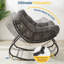 Chaise berçante de patio avec repose-pieds-1696083601
