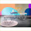 Table basse en métal gris, table d'appoint légère avec présentoir et utilitaire pour le salon, disponible en 3 couleurs