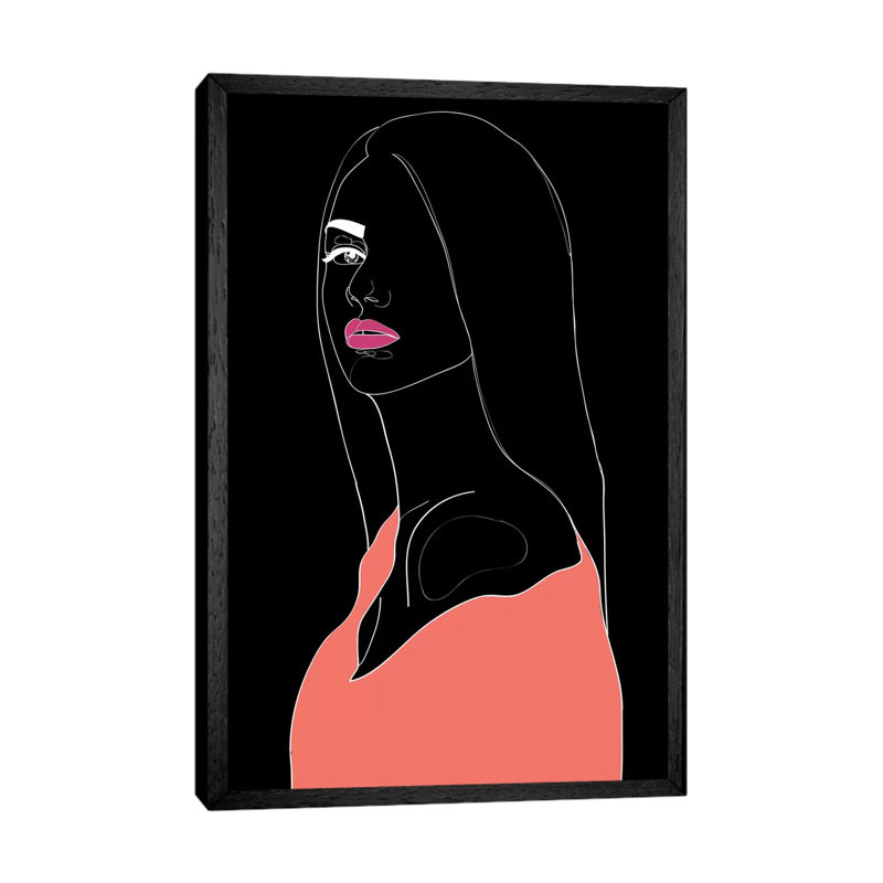 Justify by Nettsch - Print on Canvas, 101.6cm H x 66.04cm W x 3.81cm D, Black Framed