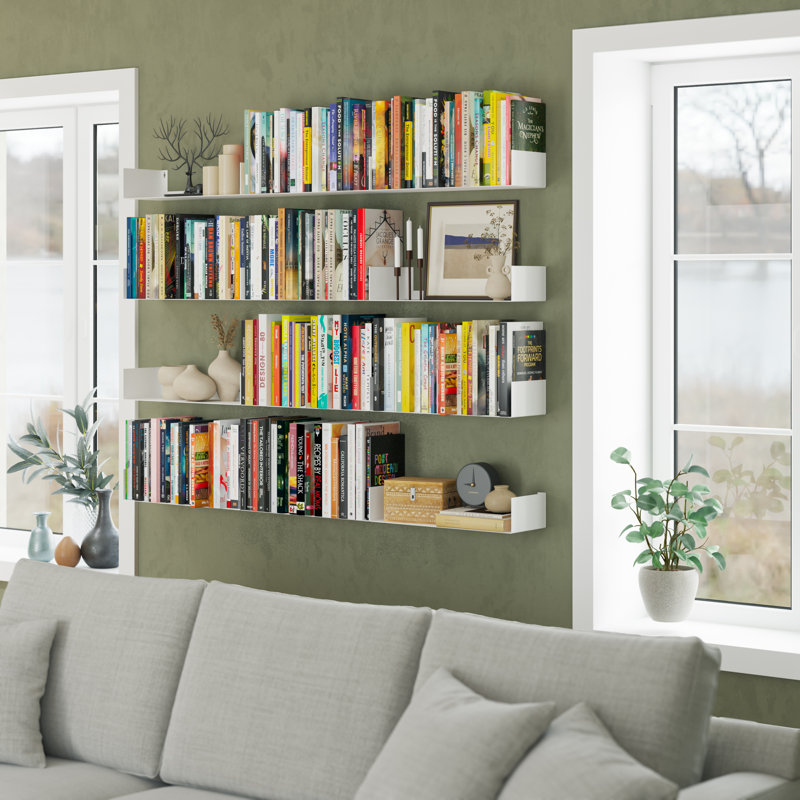 Picariello Metal Floating Shelf
