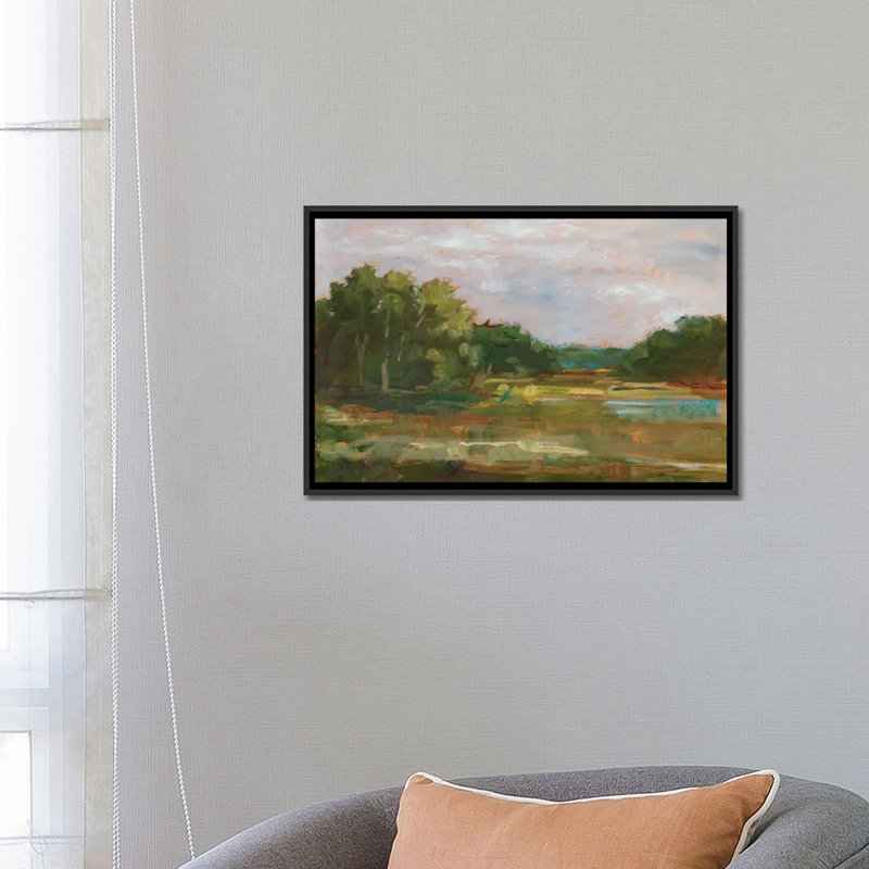 " Changing Sunlight III " by Ethan Harper, 18" H x 26" W x 1.5" D, No Matte, Black Framed Canvas