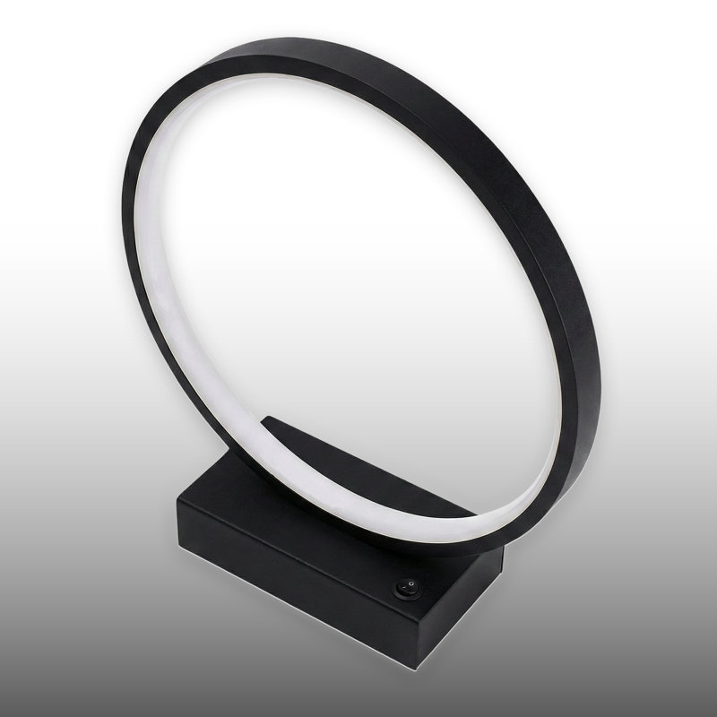 Lampe de table Halo, Noir