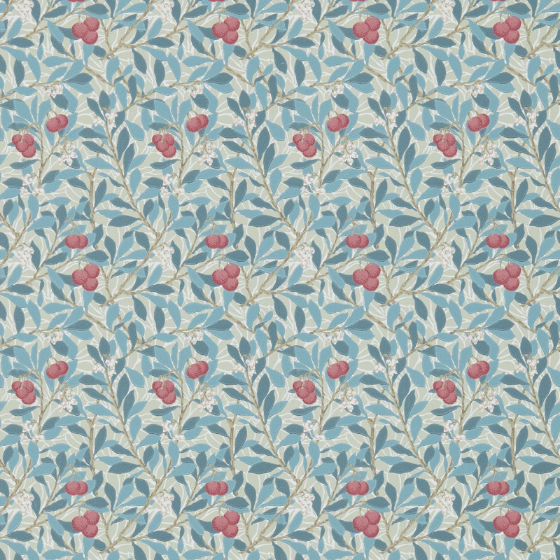 Arbutus 10.05m x 52cm Matte Wallpaper Roll, Blue