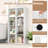 Open Bookshelf With Anti-tip Kits Home Modern Style Storage Shelf For Study-1167624186