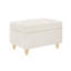 Banc de rangement avec repose-pieds Mercury-1666622642