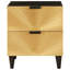 40cm W Solid Wood Bedside Table