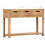 Kraft 110cm Solid Wood Console Table