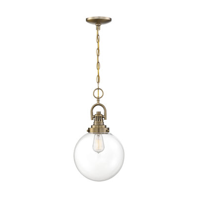 Crownfield 1-Light Single Globe Pendant
