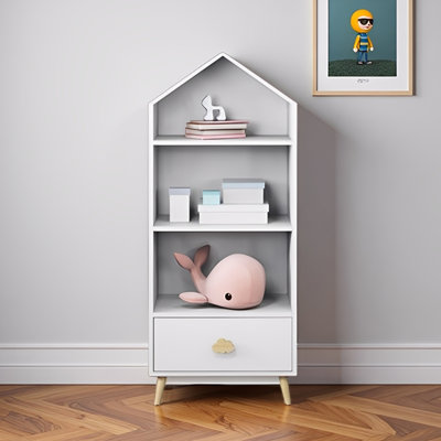 Modern minimalist multi-functional bookcase
