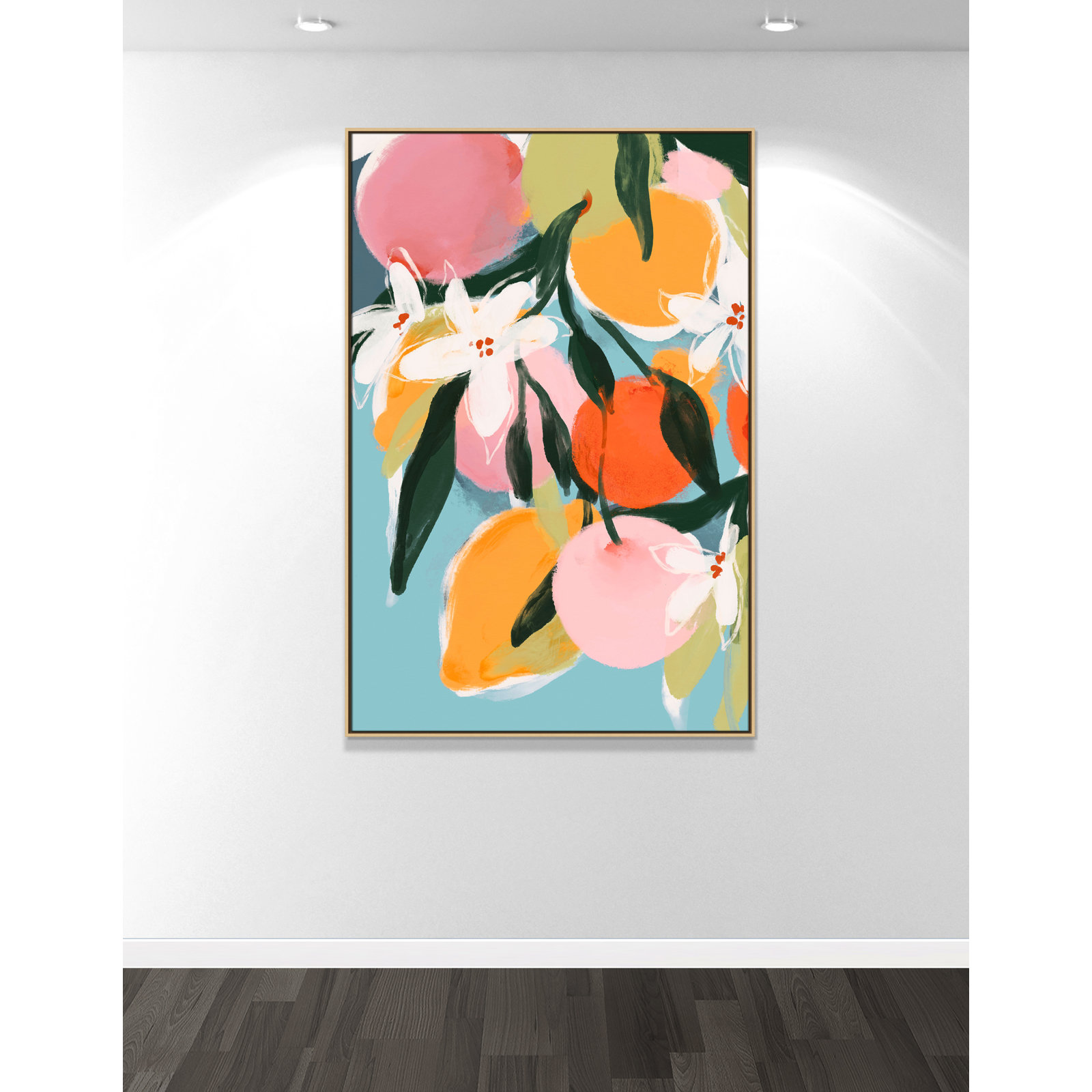 Fruity Summer I Print by Treechild, Natural Floater, 61.5" H x 41.5" W