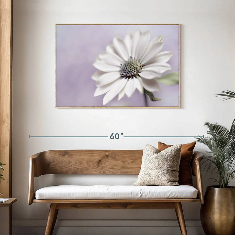 Wintery, Cadre flottant en bois naturel, 43 po x 29 po