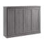 80W Full Horizontal Murphy Bed In Bark Grey-1493653512-1493653515