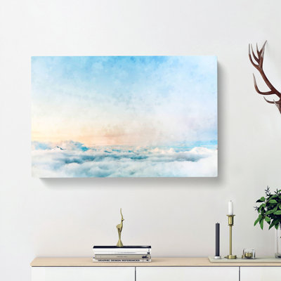 Peak Of A Mountain - Wrapped Canvas