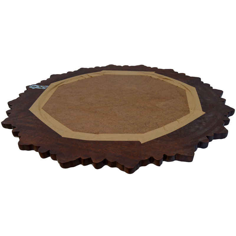 Syrian Sunburst Solid Wood Mirror