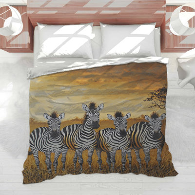 Édredon zèbre Safari