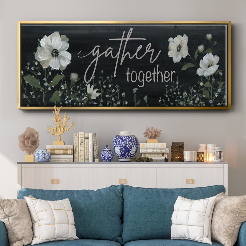 Gather Together- Framed Canvas