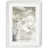 Toile blanche encadrée