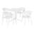 4 Person Outdoor Square Dining Set-1031290967