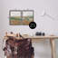 «Windblown Reeds Landscape Single Photo Frame» par Nikita Jariwala, 2 pièces sur toile-2032988090-2032185050