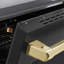 ZLINE Autograph 36 in. Stainless Steel Paramount Induction Range with Black Door & Bronze Accents-1248674345