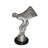 Rolls Royce Spirit of Ecstasy Small Bronze Statue - Mererid Flying Lady Sculpture, 9"L x 9"W x 14"H