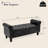 Escarleth Faux Leather Upholstered Storage Bench-1313766089
