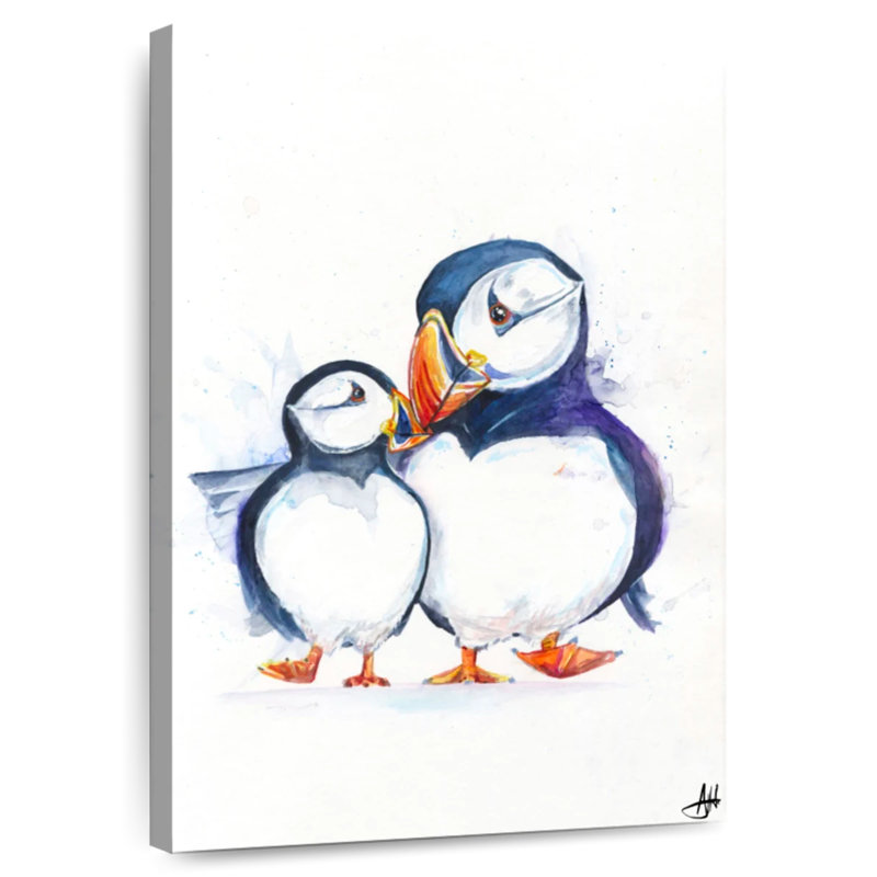 Puffins, H 30 po x l 20 po