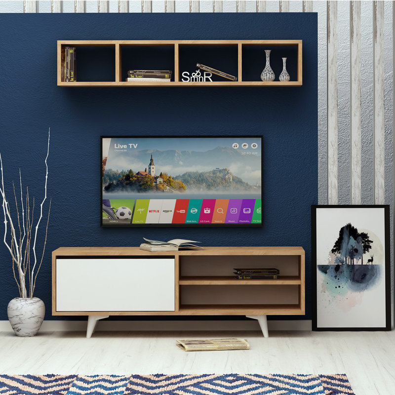 Pamula Unfinished TV Stand