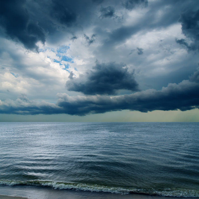 Dramatic Sky - Photographie sur toile tendue, H 12 po x l 12 po x P 1 po