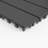 1 ft. X 1 ft. Outdoor Plastic Interlocking Deck Tile in Gray-122807409