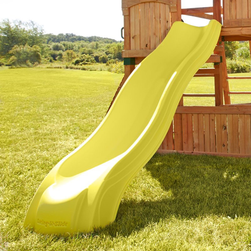Ready To Build Custom Alpine Wave Slide for 5' Deck, Yellow