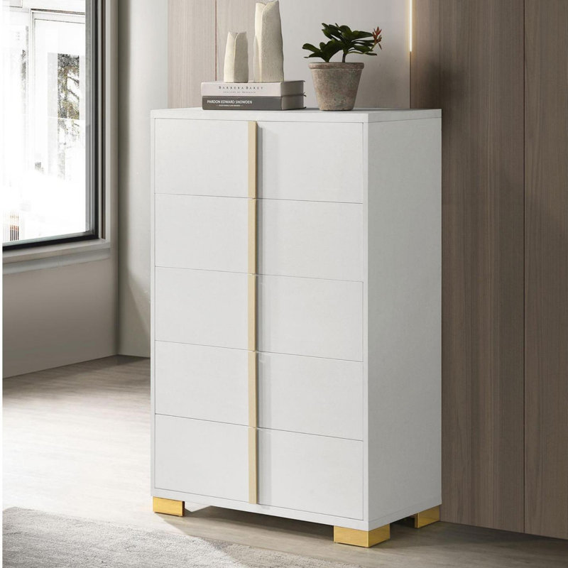 Commode rétro, Blanc