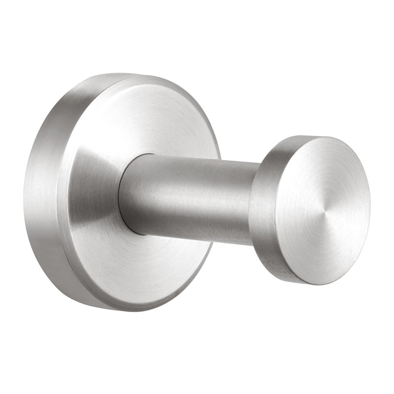 AngleSimple Stainless Steel Wall Mounted Robe Hook & Reviews | Wayfair