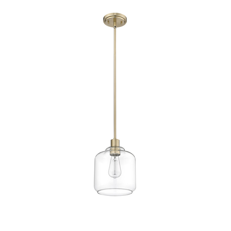 Asheville 1 - Light Dimmable Pendant, Modern Gold