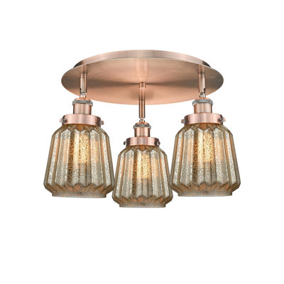 Bayron Glass Flush Mount
