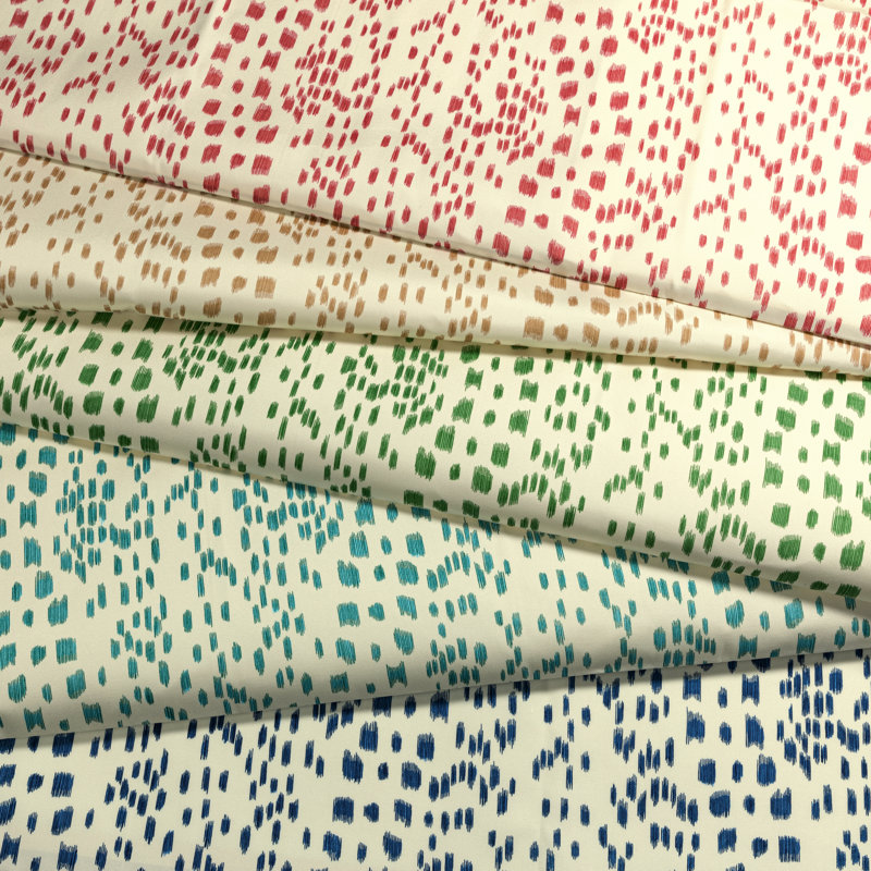 En Vacances II Les Touches II Fabric, Berry