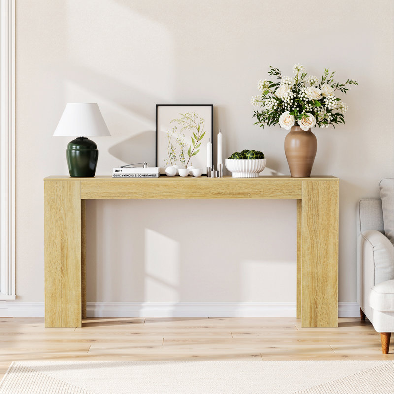 Console, table d'entrée, canapé pour le salon, couloir, Oak