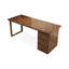 Bureaux rectangulaires en bois massif brun noisette-1889646751-1889646750