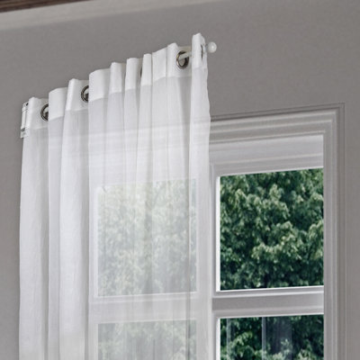 Huya Adjustable Single Curtain Rod