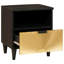 40cm W Solid Wood Bedside Table